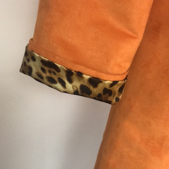 Absolutely amazing spring brushed suede reversible coat - Picture 4 of 12